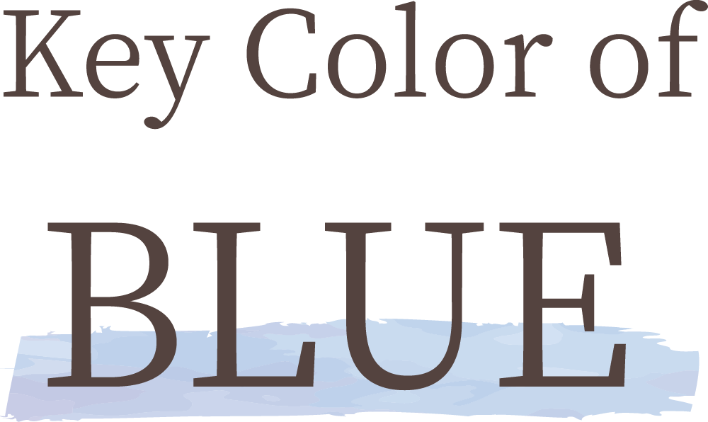Key Color of BLUE