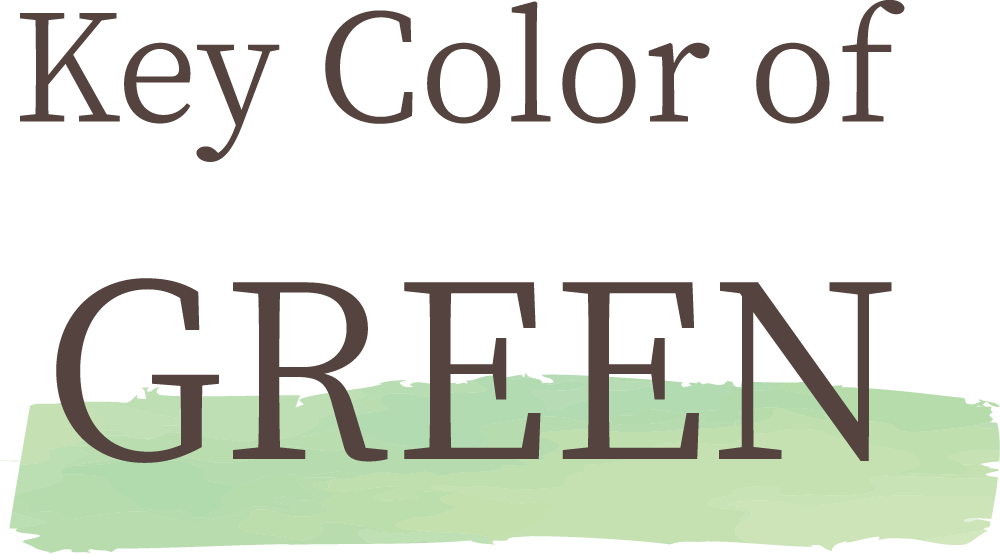 Key Color of GREEN
