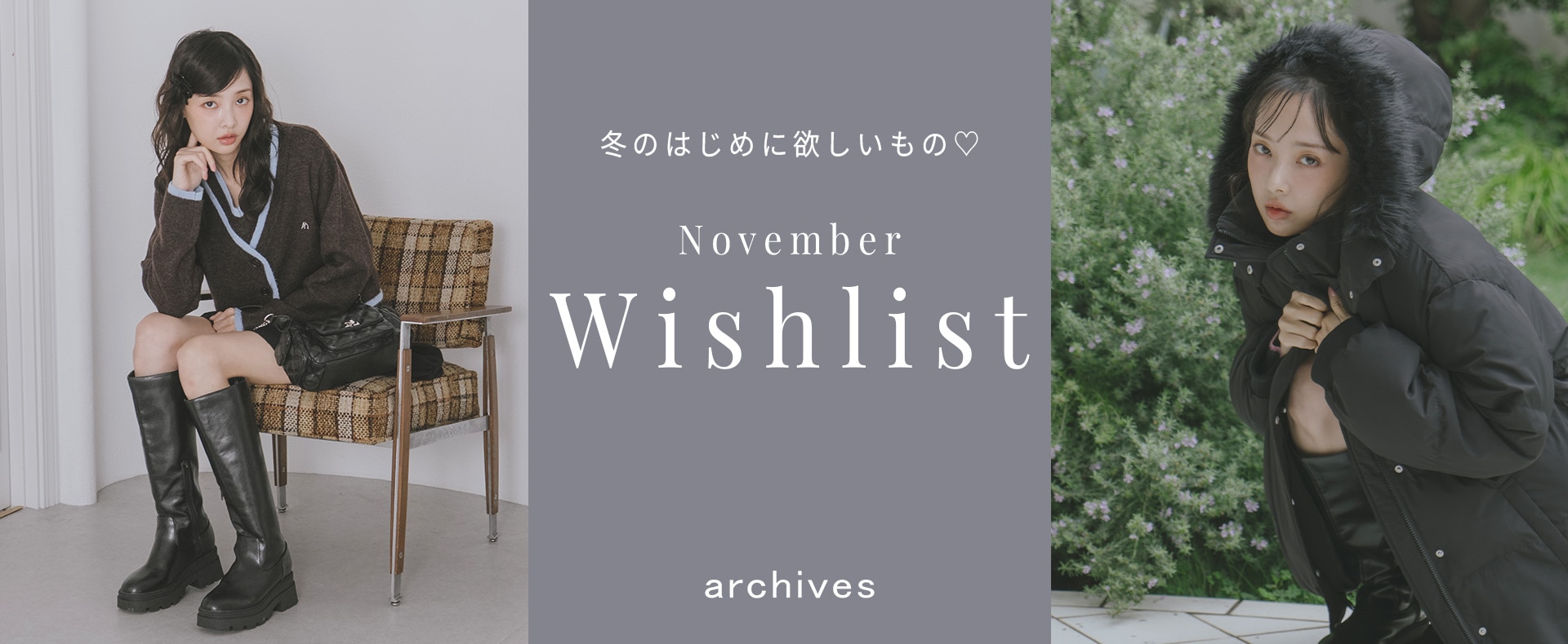 11月のwishlist