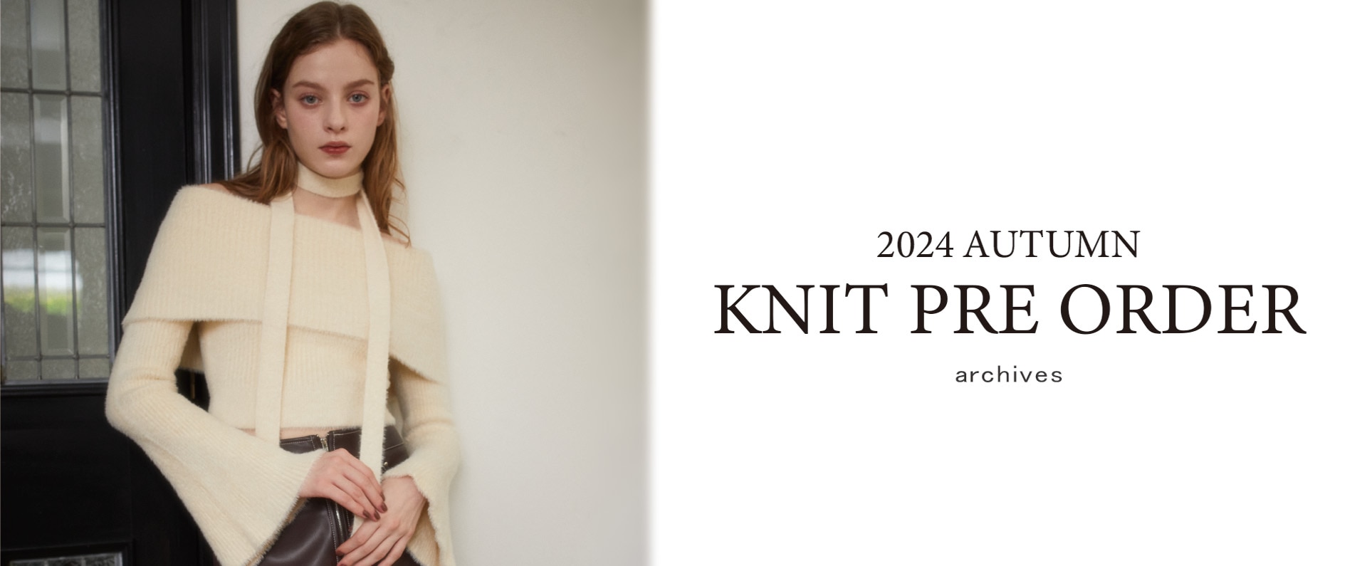 2024 AUTUMN  KNIT PREORDER