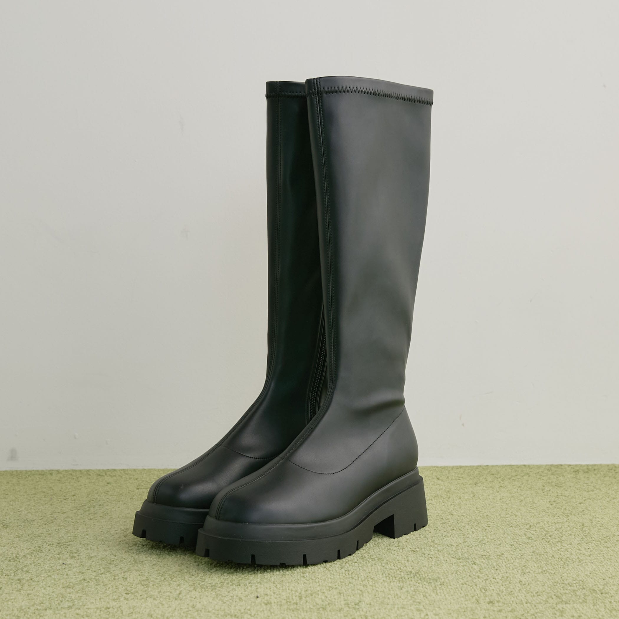 Stretch long Boots 着用イメージ3