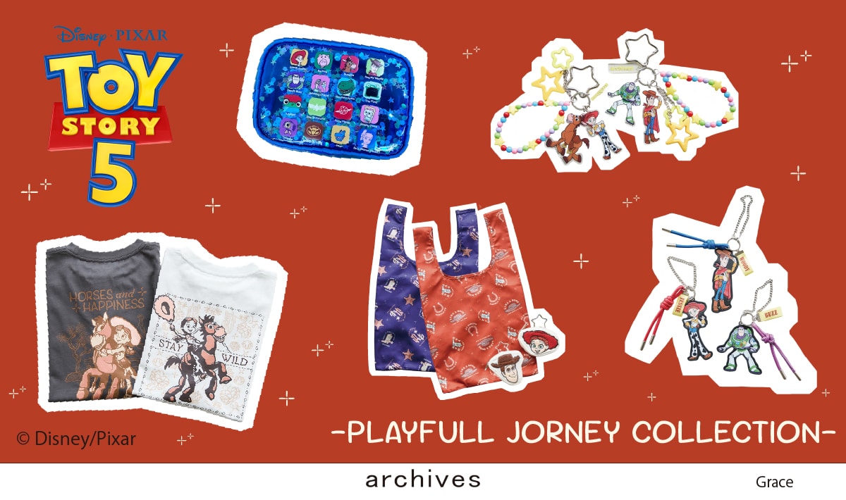 【TOY STORY -PLAYFULL JORNEY COLLECTION】
