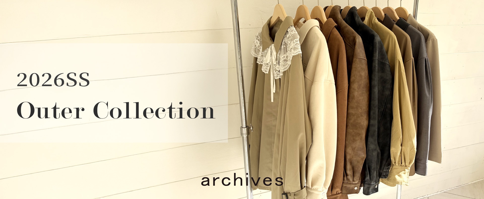 【2026SS outer collection】