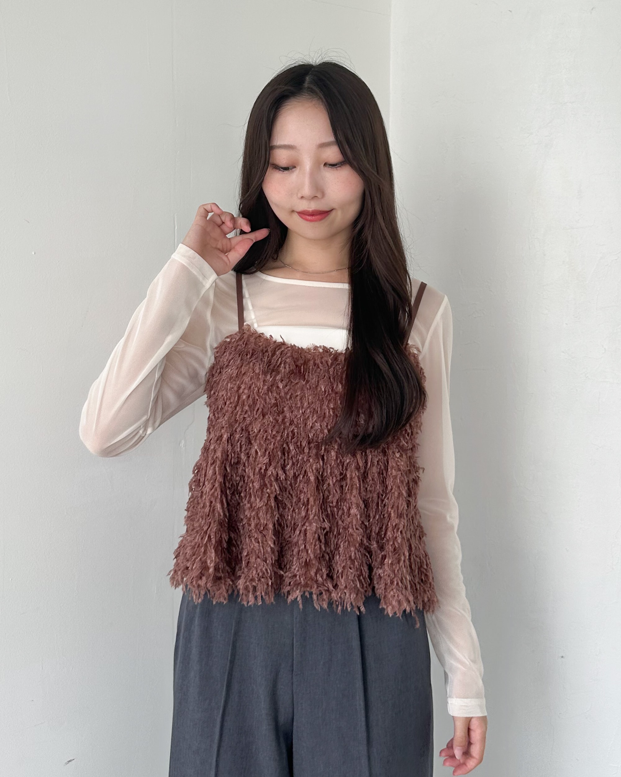 サマートップスコレクション 着用イメージ TOPS skirt