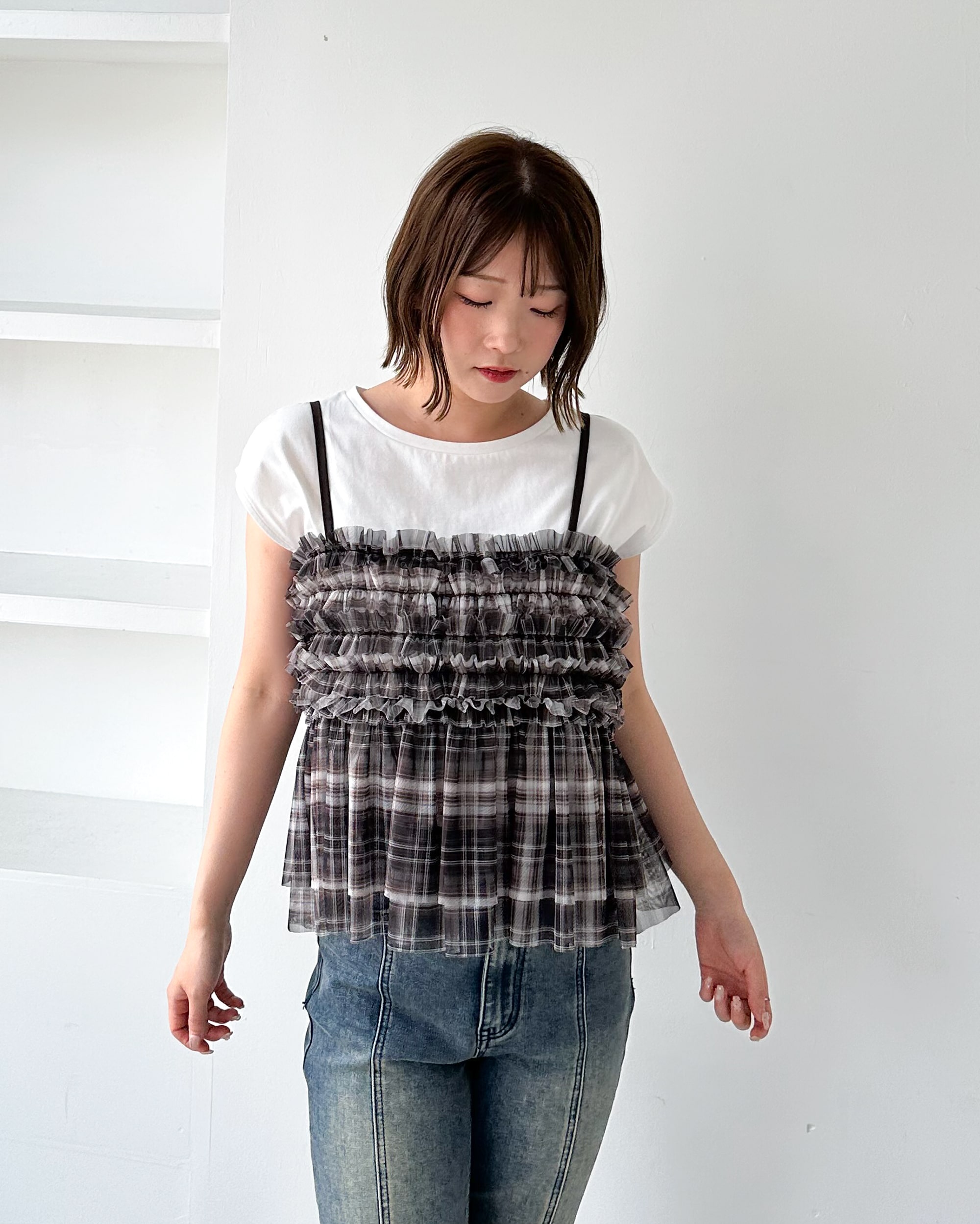 サマートップスコレクション 着用イメージ tops tops pants