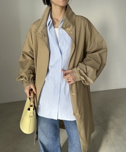 スタンドカラーコート(38 BEIGE): アウター｜PMbox P&M OFFICIAL