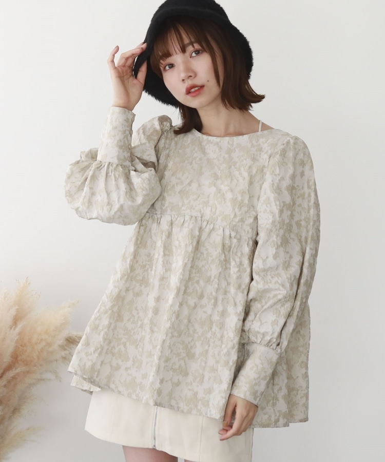 ２ｗａｙＪＱパフスリチュニック(M BEIGE): トップス｜PMbox P&M