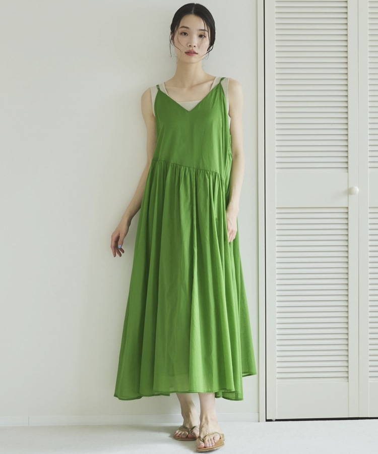 EC限定】綿ローンキャミワンピース(F RED): ワンピース｜PMbox P&M