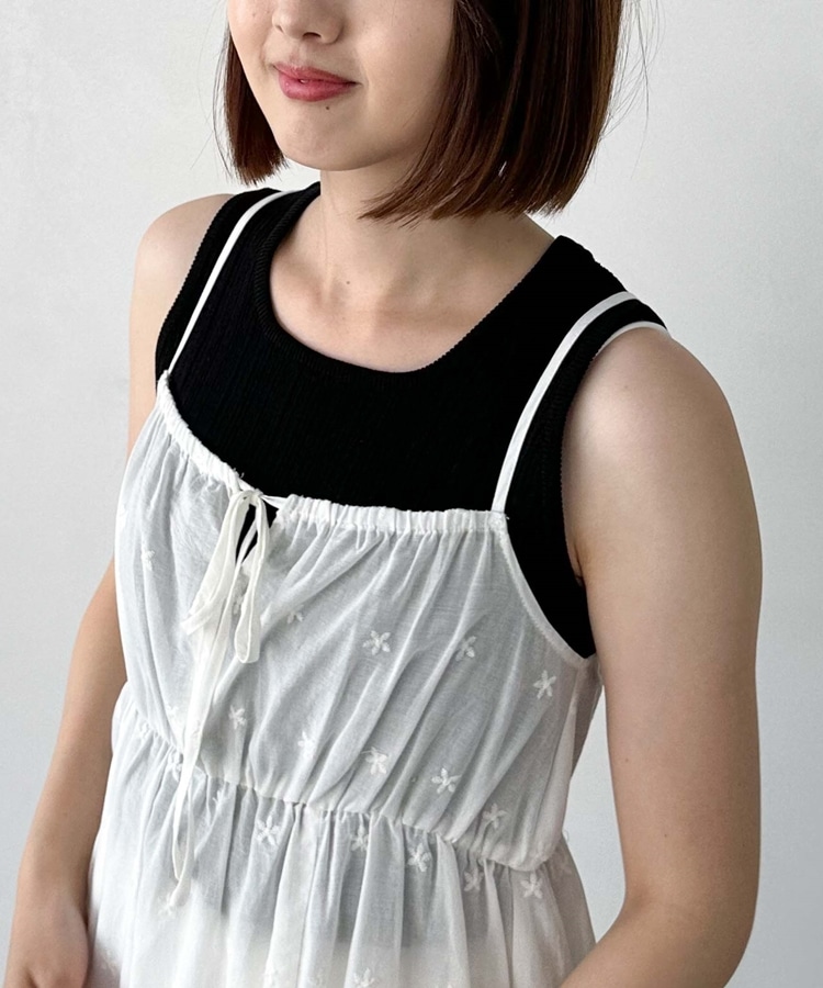 D&G ストライプ タンクトップ 28/42 ストライプアソートニットタンク'(M BEIGE): トップス｜PMbox