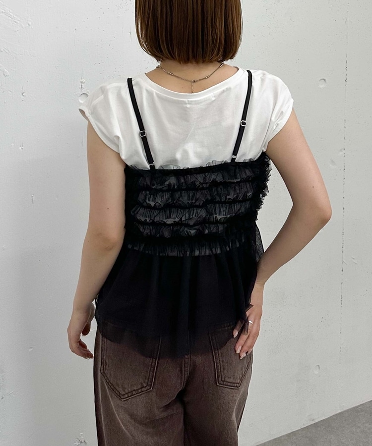 チェルリです NANO universe パンツ クリアツイルリラックスイージーパンツ