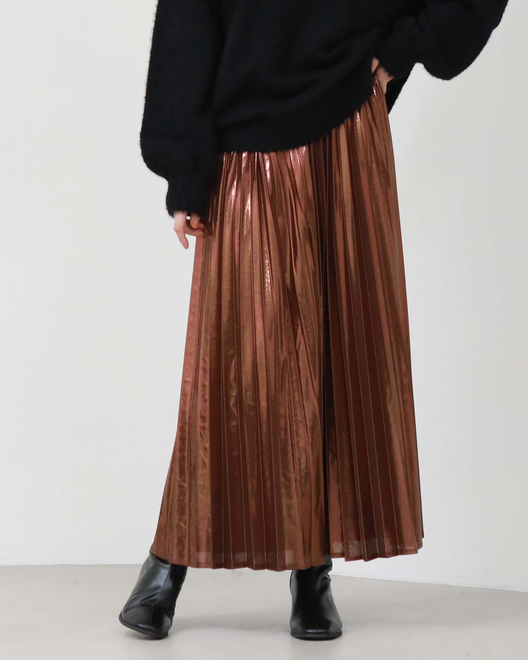 数量限定人気完売品️JEANASIS　グリッタープリーツスカート スカート