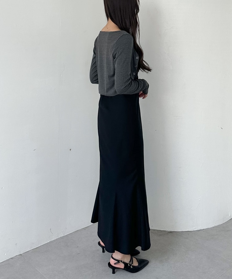 アシメドロストキャミワンピース(M GRAY): ワンピース｜PMbox