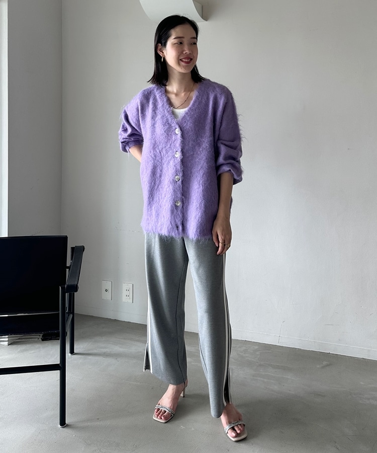 23aw look掲載】シャギービッグカーデ(F MOKU GRAY): トップス｜PMbox