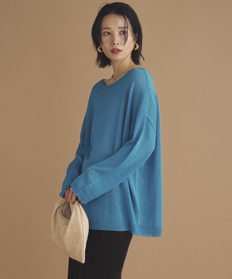 【ぽん様オーダーページ】 ペーパーヤーンプルオーバー(F BEIGE): トップス｜PMbox P&M