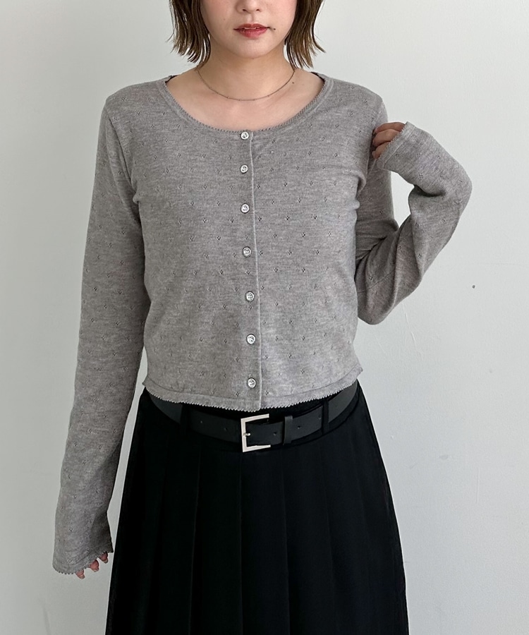 ハリヌキニットアンサンブル(M WINE): トップス｜PMbox P&M