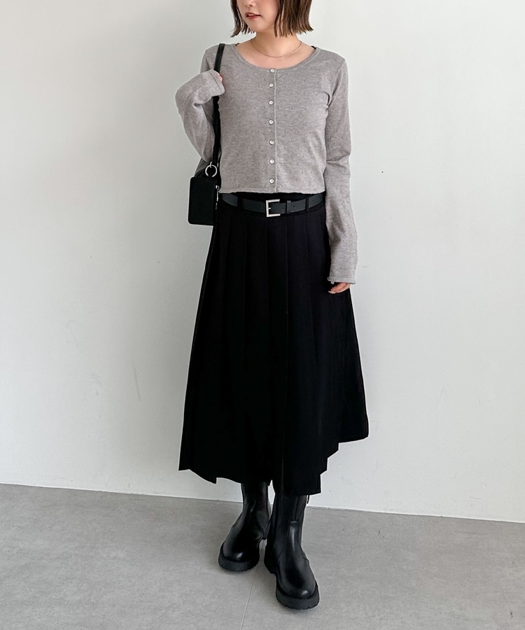 どくぷりんページ ハリヌキニットアンサンブル(M WINE): トップス｜PMbox P&M