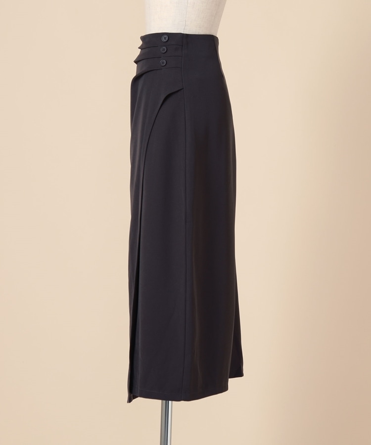 ＡＬＤＥ】ラップデザインタイトスカート(S BLACK): スカート｜PMbox