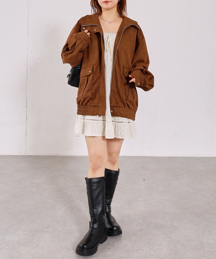 カラミ刺繍キャミOP(M OFF WHITE): ワンピース｜PMbox P&M OFFICIAL