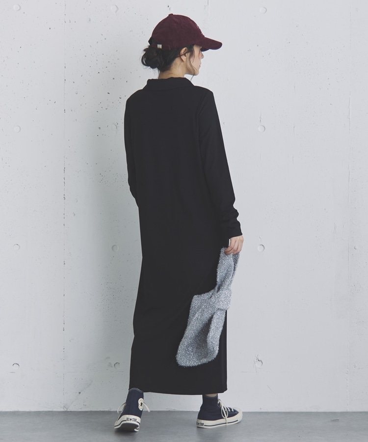 ポロカットロングワンピース(F BROWN): ワンピース｜PMbox P&M