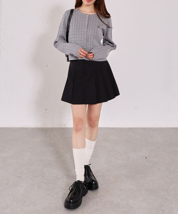 ベルト付きプリーツミニSK(M BEIGE): スカート｜PMbox P&M OFFICIAL