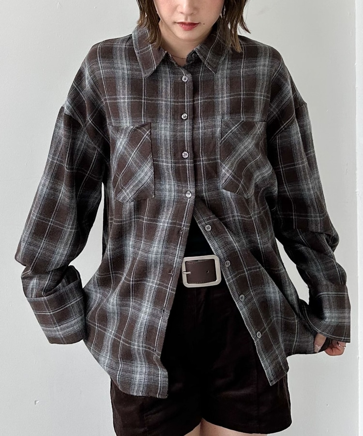 大人気❗️PENDLETON プルオーバー チェック ネルシャツ M ブラウン系 大人気❗️PENDLETON プルオーバー チェック ネルシャツ M