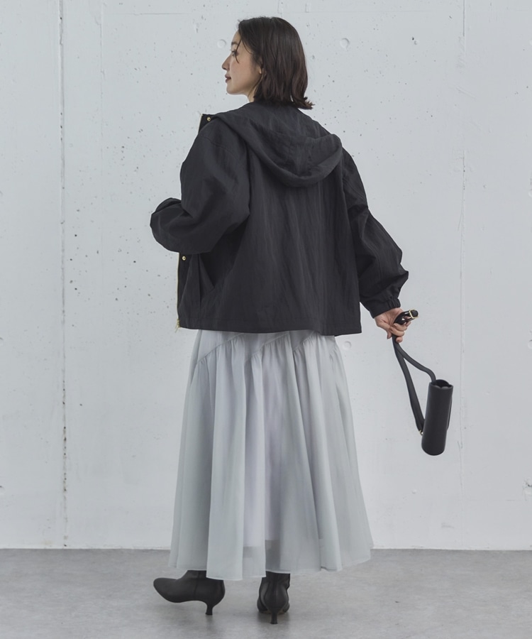 値下げ◯mecre◯ナイロンワッシャーロングマウンテンパーカー MECRE メクル ナイロンワッシャーロングマウンテンパーカー