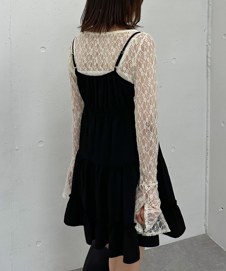 ティアードキャミチュニック(M BLACK): トップス｜PMbox P&M