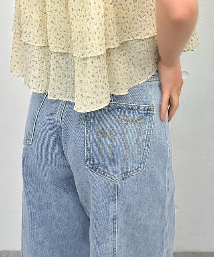 リボンししゅう  Couturier【クチュリエ】 - 本日は、ふっくらかわいいリボン刺繍