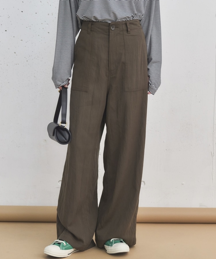 ウィムガゼット　ベイカーパンツ　36 カーキ ウィムガゼット ベイカーパンツ 36 カーキ Whim Gazette(ウィム