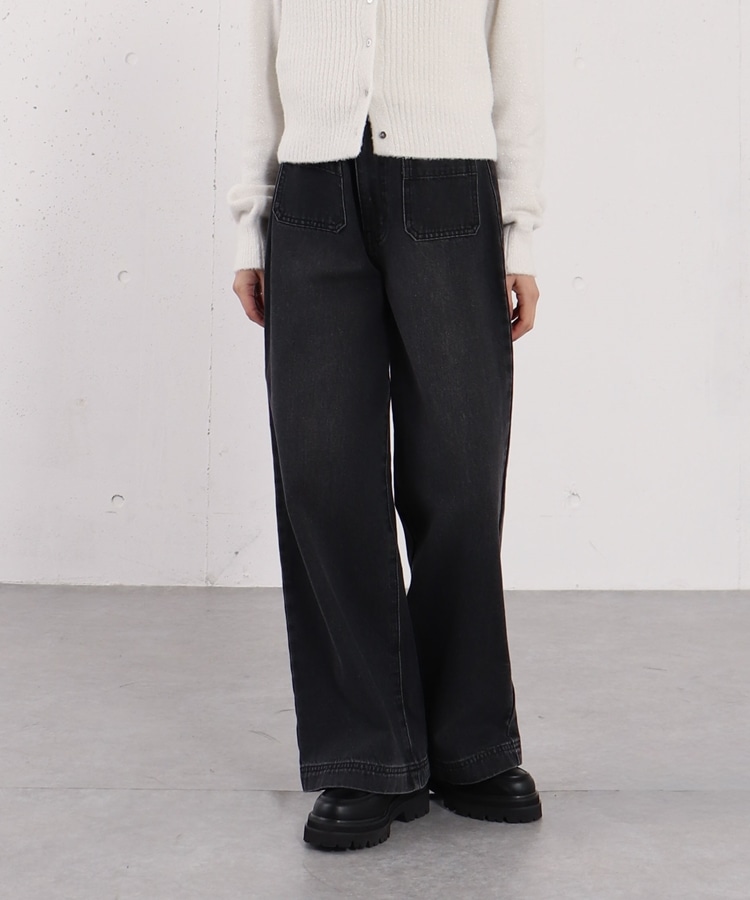 フロントポケットデニム(S BLACK): パンツ｜PMbox P&M OFFICIAL