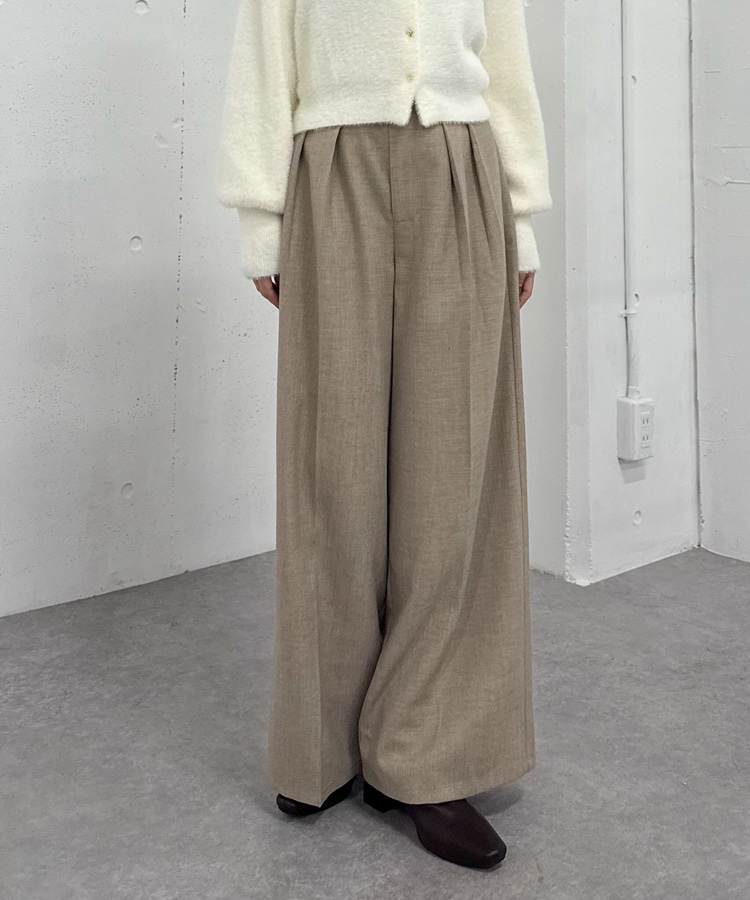 marka ワイドウールスラックス サイズ1 marka ワイドウールスラックス サイズ1 - メルカリ