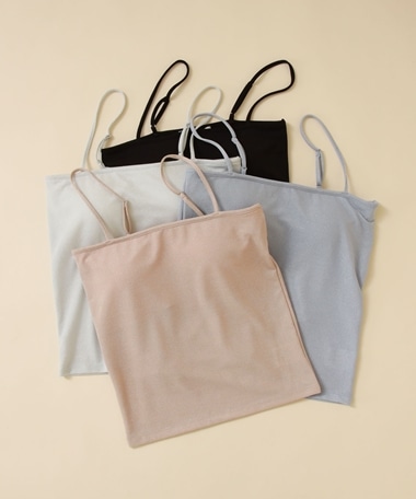 ラメカットキャミソール