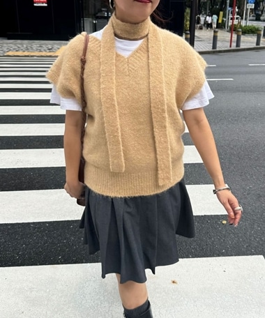 ＜Ｌｔｄ．＞ＭＩＸ　ＫＮＩＴ　ＶＥＳＴ