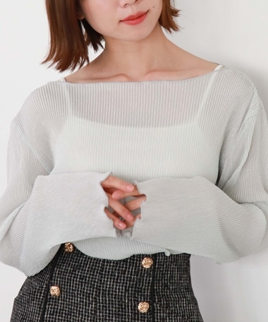amerge. foodie zip まつっ tops×cami onepiece