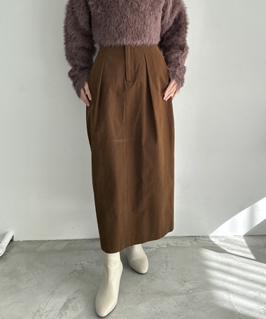 ワンタックコクーンスカート