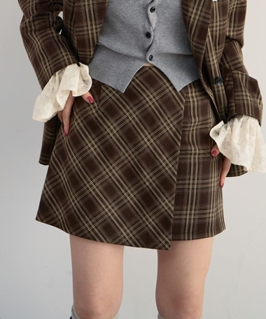 ’【ＳＥＴＵＰ対応】ラップミニスカート’