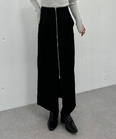 Ｆｚｉｐロングタイトスカート