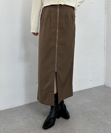 Ｆｚｉｐロングタイトスカート