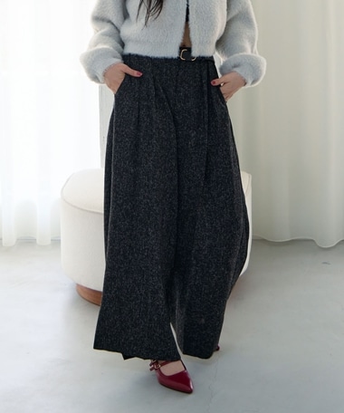 OKINE 変形ワイドパンツ スラックス モードパンツ OKINE 変形ワイドスラックス Ver.1 | XANABUYSHOP