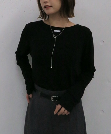 シアー天竺クルーネック　ＴＯＰＳ