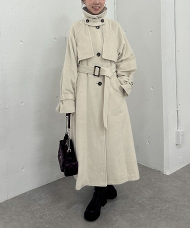 ２ｗａｙウールトレンチコート