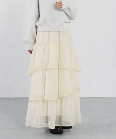 箔シフォンティアードＳＫ