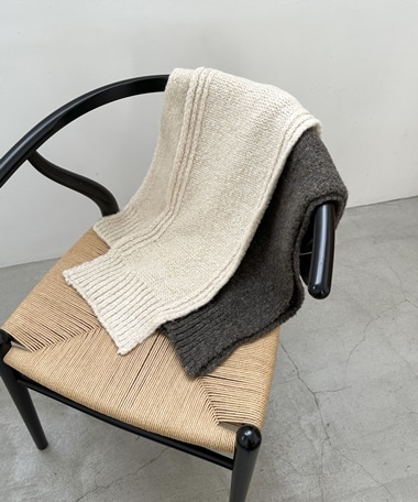 ＦＲＡＴＥＬＬＩ　ＴＡＬＬＩ　ニットマフラー