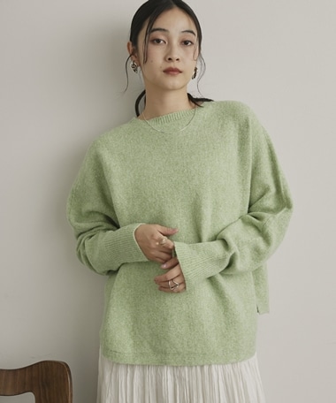 【マシンウォッシャブル】ドルマンニット