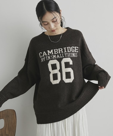 【マシンウォッシャブル】８６ロゴニット