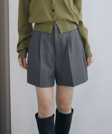 【ＯＮかわ】ウォッシャブルベルト付きショートパンツ／