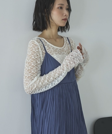 ストレッチレーストップス/