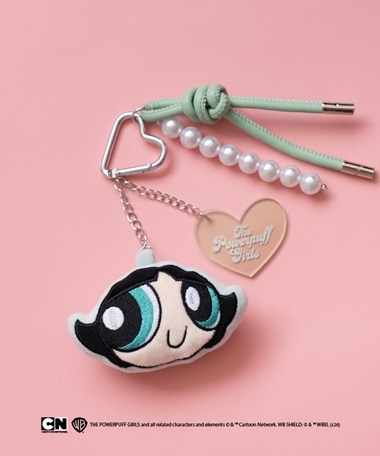 パワーパフガールズバターカップぬいぐるみチャーム
