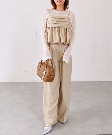 【ＯＮかわ】バルーンビスチェ×スラックスＳＥＴ