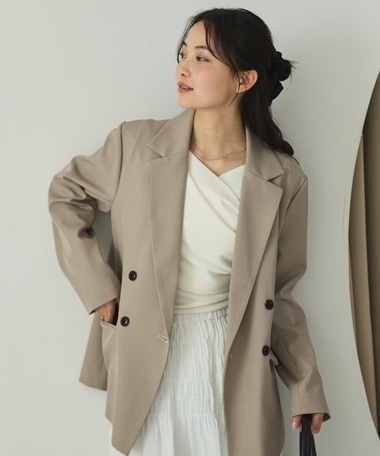 【ＯＮかわ】クロスタックドレープオフショルカットＴＯＰＳ